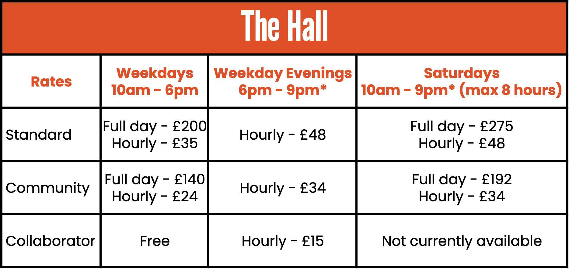 hall-pricing-2026